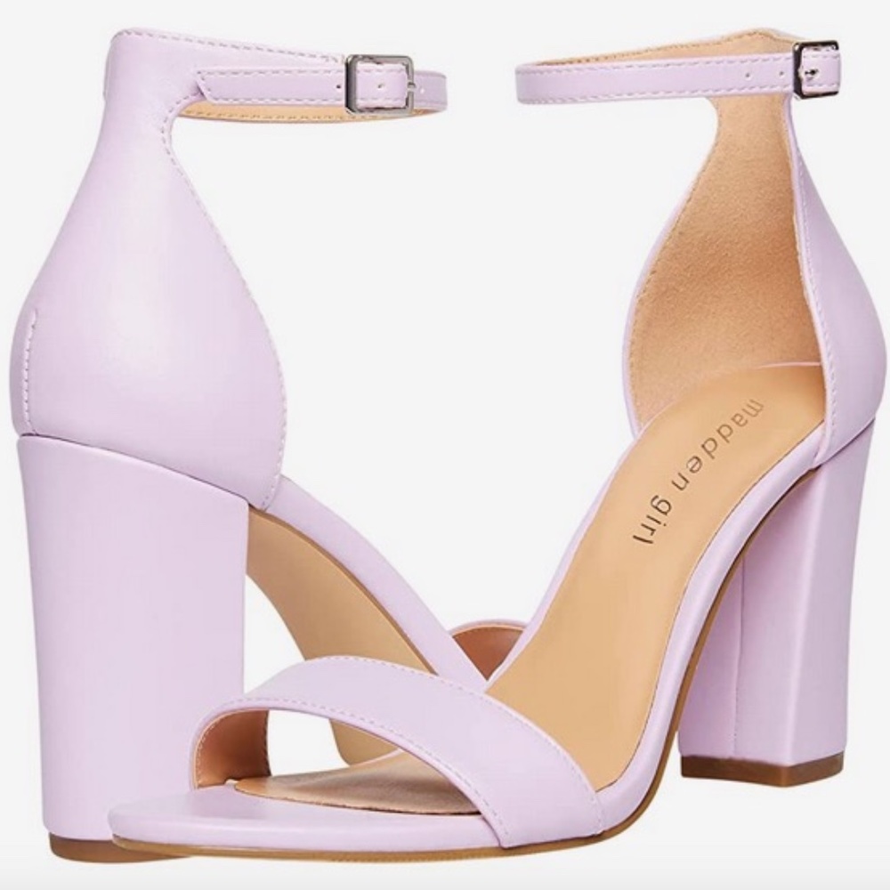 Madden Girl Bella Block Heel 7.5
